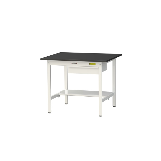 【直送品】 山金工業 実験台 耐薬品ケミテクト天板 キャビネット付 H740 SLK-975UT-BKW 【大型】