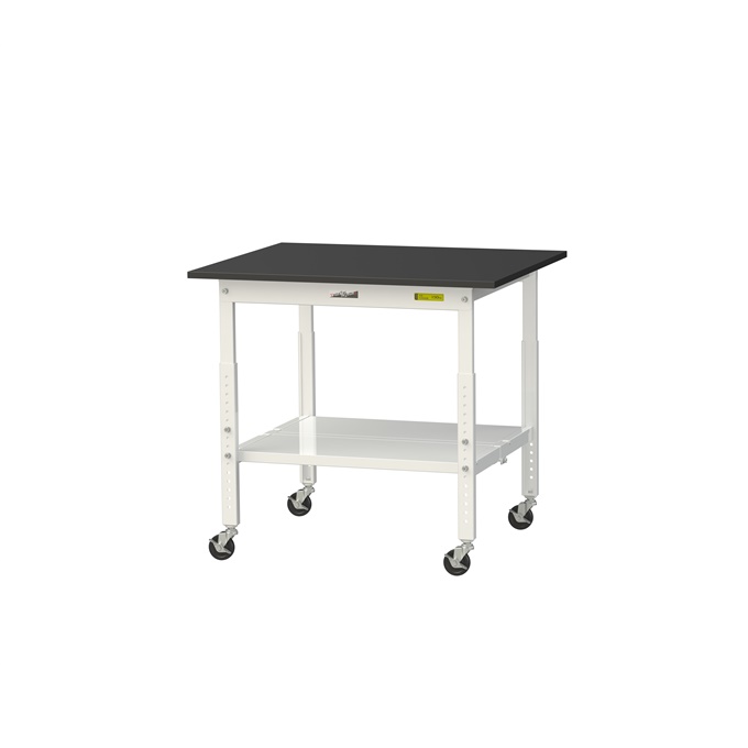 【直送品】 山金工業 実験用ラボテーブル SLKAC-975TT-BKW 【大型】