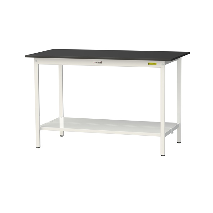 【直送品】 山金工業 実験台 耐薬品ケミテクト天板 固定式 H950 SLKH-1575TT-BKW 【大型】