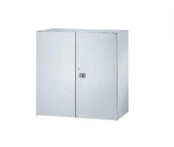 【直送品】 山金工業 ステンレス収納庫 両開型 SS-09H 【大型】