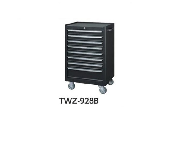 【直送品】 山金工業 ツールケースワゴン TWZ-928B 【大型】 スチールラック-ラック、シェルフ、本棚-家具、インテリア