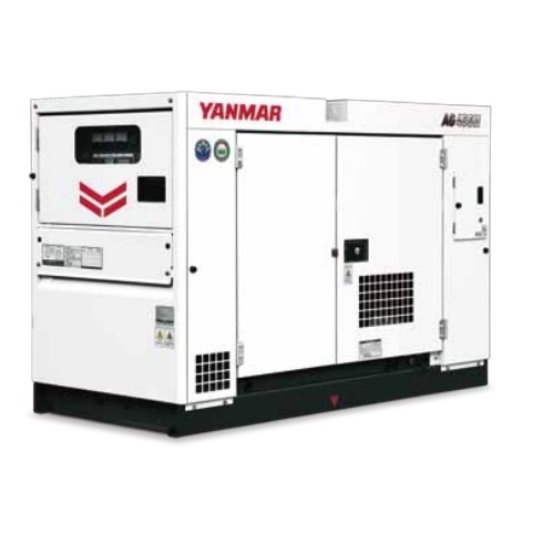 直送品】 ヤンマー 超低騒音形ディーゼル発電機 AG45SH-W 60Hz 標準 