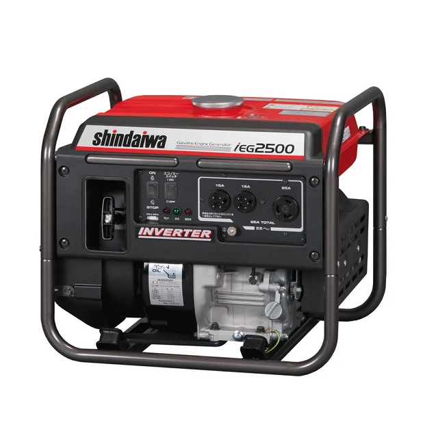 直送品】 やまびこ 新ダイワ インバータ発電機 2.5kVA IEG2500 