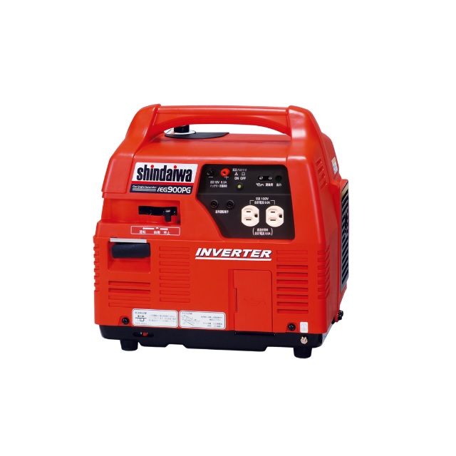 直送品】 やまびこ 新ダイワ インバータ発電機 IEG900PG-M (プロパン 