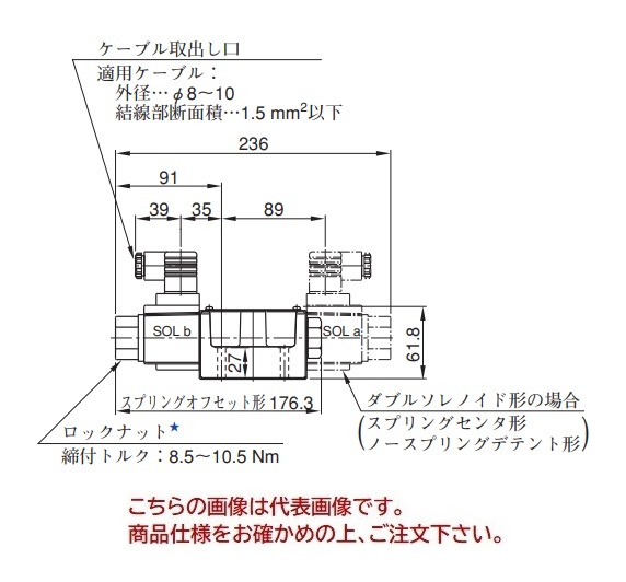 【直送品】 油研工業 DSG-03シリーズ電磁切換弁 DSG-03-3C4-A200-N-50 : yuken-dsg-03-073 : 部品 ...