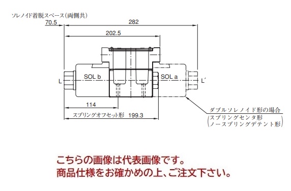 直送品】 油研工業 DSG-03シリーズ電磁切換弁 DSG-03-3C4-R100-50