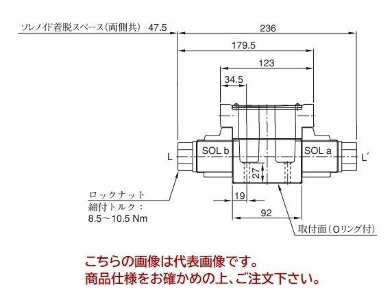 直送品】 油研工業 DSG-03シリーズ電磁切替弁 DSG-03-3C4-A100