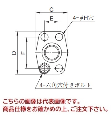 【直送品】 油研工業 管フランジキット F5-24-B-10