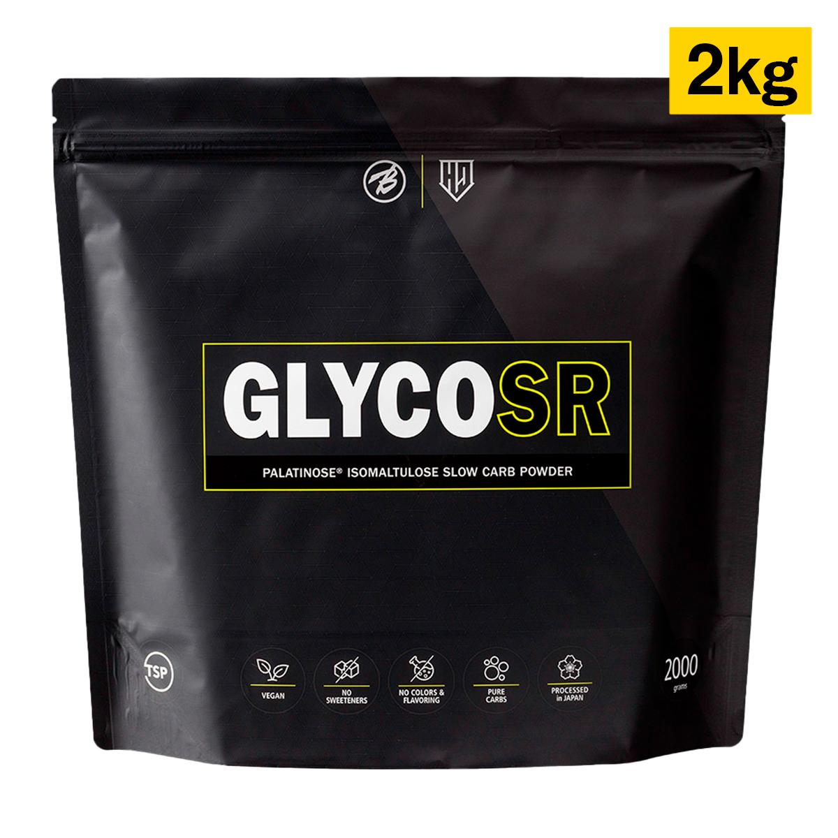 バルクスポーツ グライコSR ノンフレーバー 2kg 低GI 炭水化物 カーボ