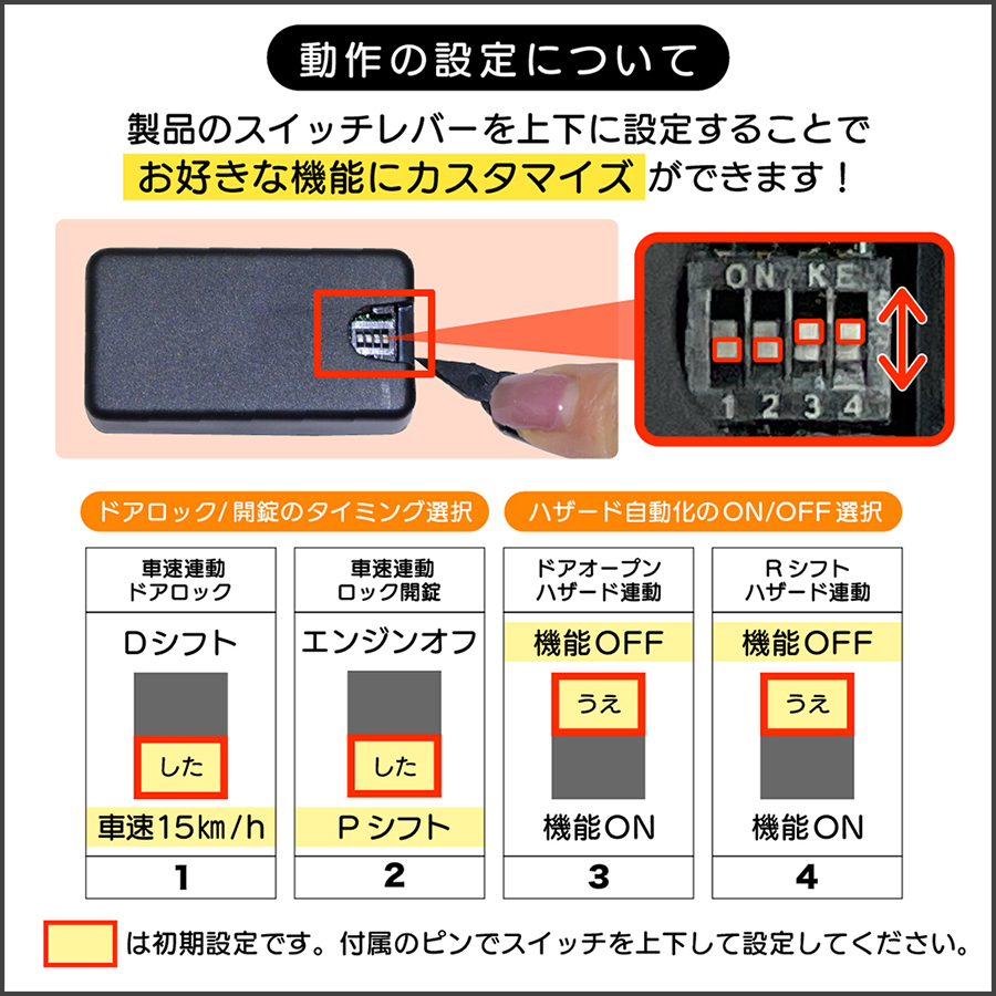 車速ドアロック 60系 プリウス (令和5年1月〜) OBDオートドアロック