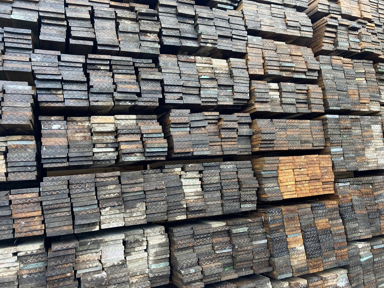 古材足場板 無塗装 厚35mm 幅190mm 長さ2,000mm : BULLET JAPAN