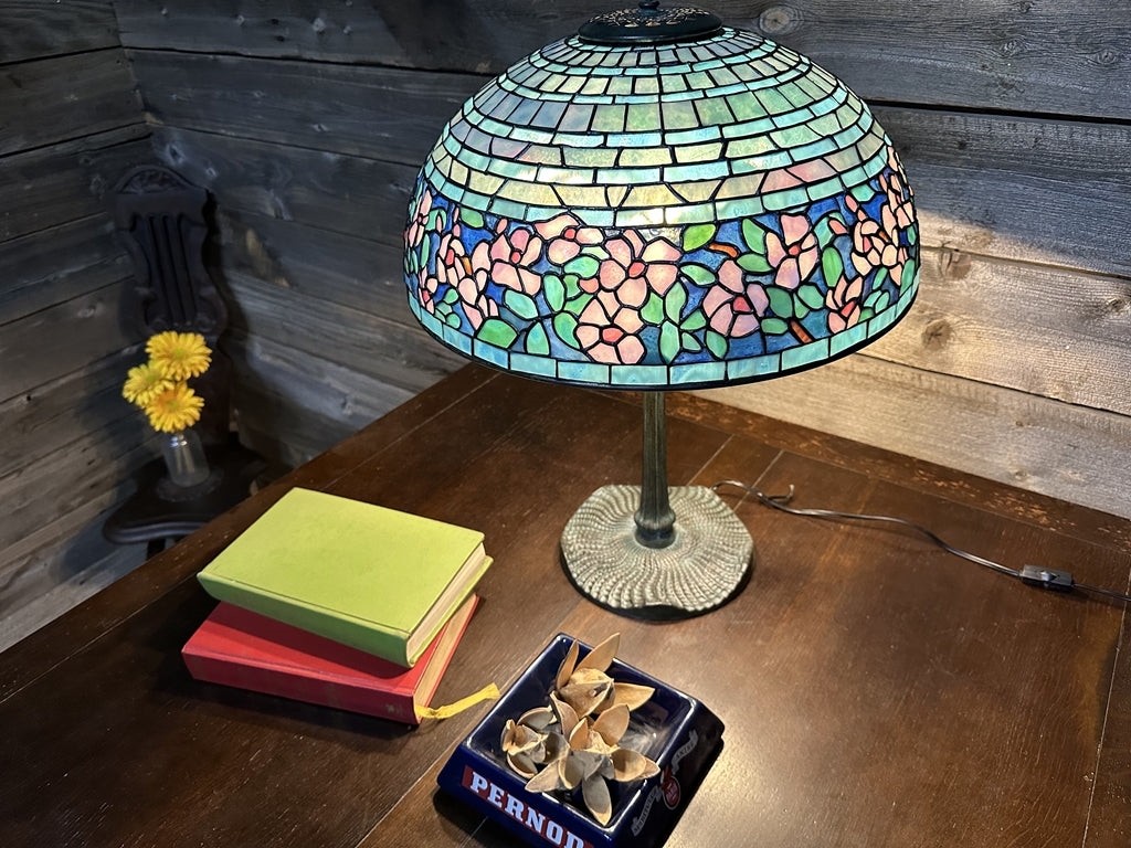 1609❣️ ステンドグラス　行燈　ヴィンテージ　1点物 Deco Light - 商品詳細表示 - 12インチ☆ステンドグラスランプ☆