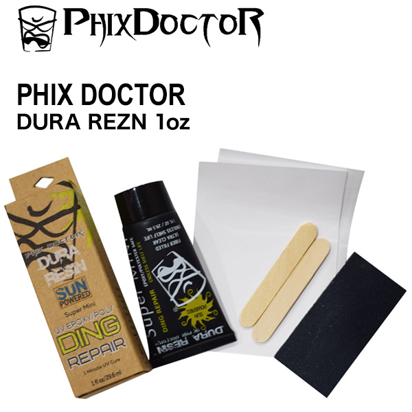 89％以上節約 PHIX DOCTOR リペア 修理 サーフボード サーフィン フィックスドクター リペア剤 ポリエステル エポキシ 両対応 DURA  REZN 0.5oz www.arkhitek.co.jp