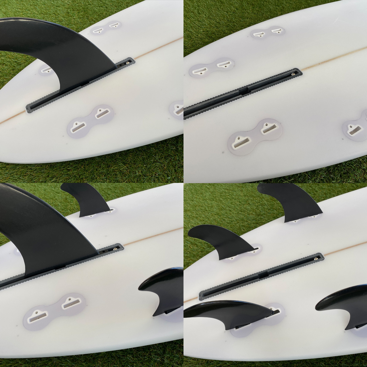 SCELL セル サーフィン サーフボード ミッドレングス 6'6 GB MIDLENGTH フィン付 トライ クアッド 5プラグ FCS 初心者 ビギナー｜bulls-surf-jp｜06