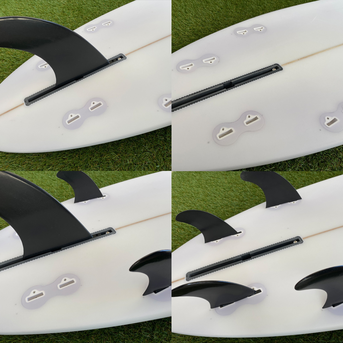 SCELL セル サーフィン サーフボード ミッドレングス 6'6 GB MIDLENGTH フィン付 トライ クアッド 5プラグ FCS 初心者 ビギナー 関連画像5