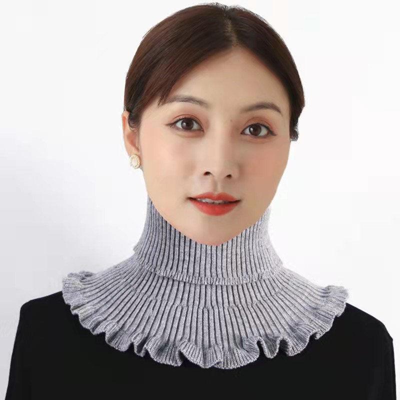 半額 格安 タートルネック あったか 暖かい 秋 冬 合わせやすい 重ね着風 大人女子 婦人 お出かけ 普段 可愛い 偽襟 レイヤード | ブランド登録なし | 06