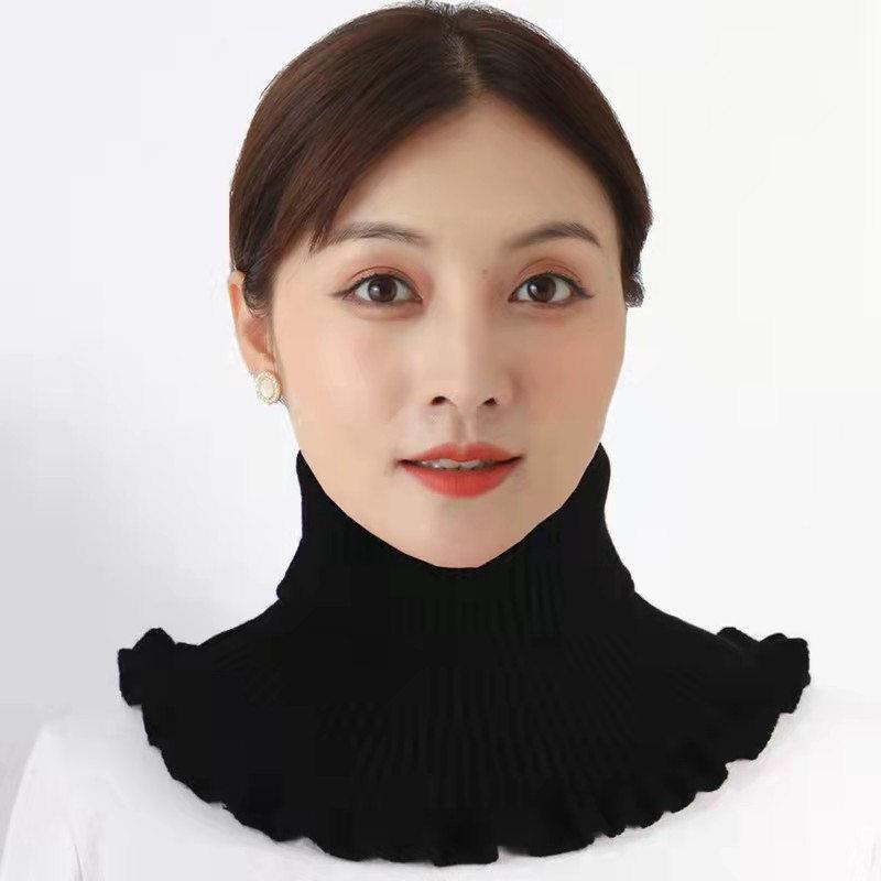 半額 格安 タートルネック あったか 暖かい 秋 冬 合わせやすい 重ね着風 大人女子 婦人 お出かけ 普段 可愛い 偽襟 レイヤード | ブランド登録なし | 04