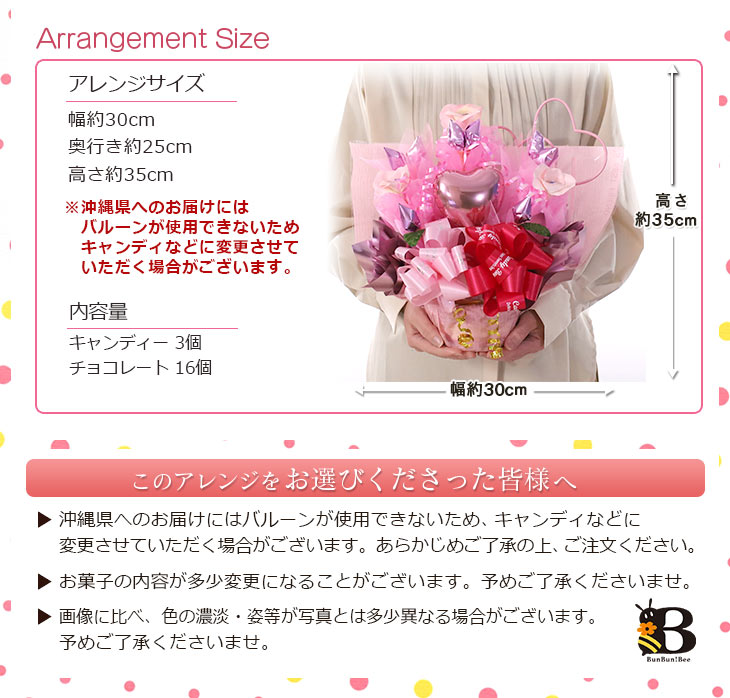 最短翌日届け 14時まで キャンディーブーケ スイーツ・アレンジS 送料