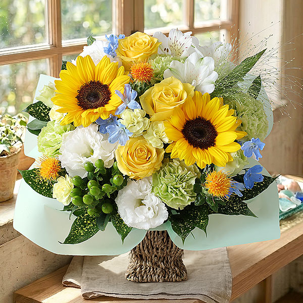 BunBunBee クール便対応 花 誕生日 花束 夏 プレゼント フラワー