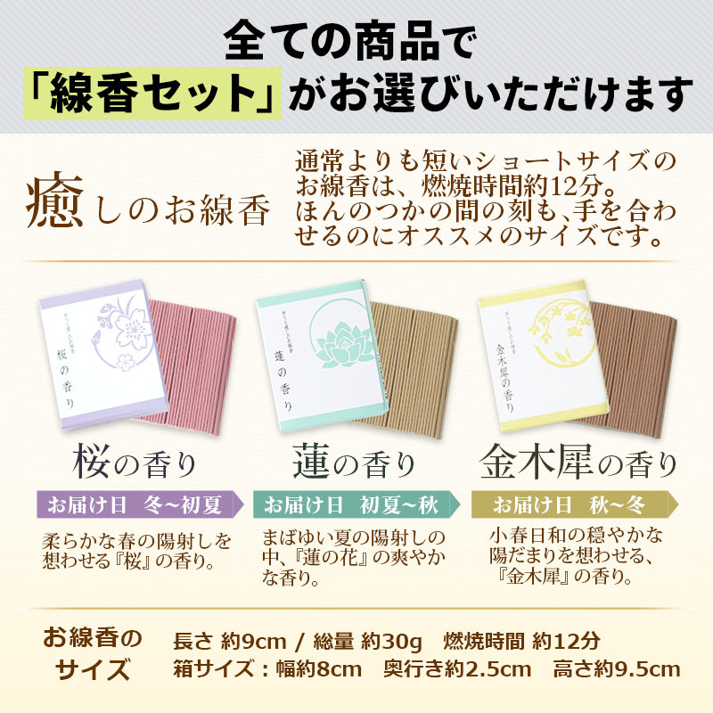 クール便対応 花 お供え 旬のおまかせアレンジお線香セットL お悔やみ 供花 仏花 アレンジ 生花 お盆 お彼岸 法要 供養 初盆 ユリ 関連画像4