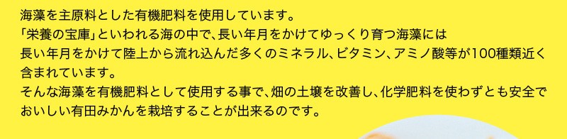 有機肥料による土壌改善