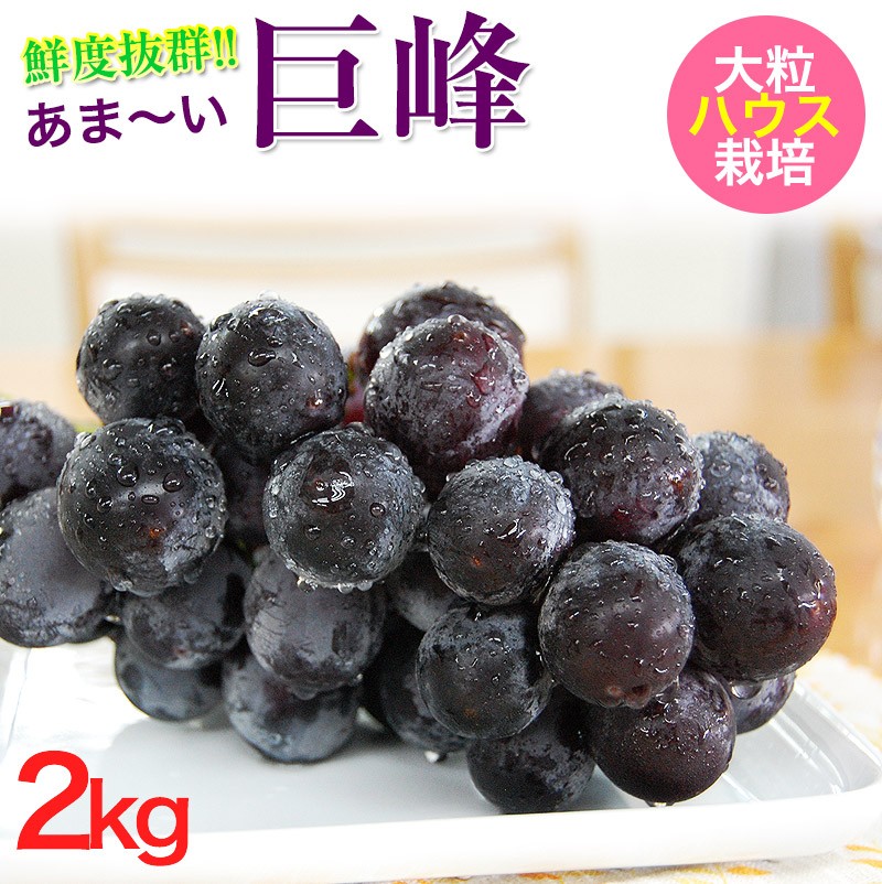巨峰ハウス2kg