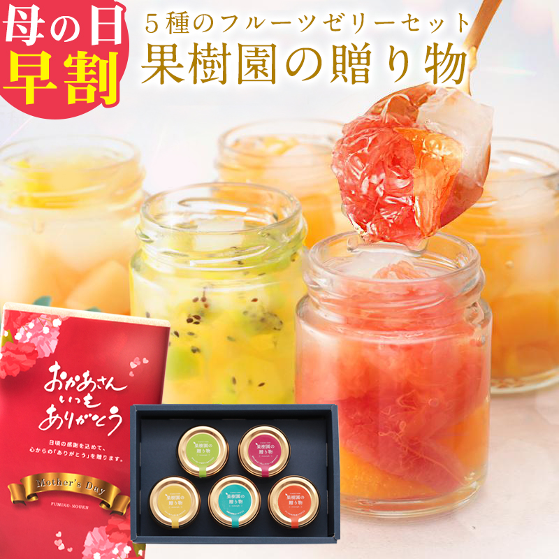 紀州ふみこ農園 果樹園の贈り物：和歌山の恵みを宝石箱に詰めた、贅沢フルーツゼリー