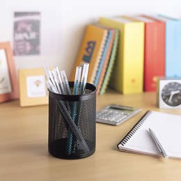 全2色】ナカバヤシ/ペンスタンド(PS-M1)丸型 ペン先を守る 全2色】ナカバヤシ/ペンスタンド(PS-M1)丸型 ペン先を守る