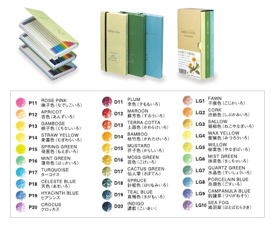 トンボ鉛筆 色鉛筆 色辞典30色 第二集 CI-RTB 【送料無料】 : ブング