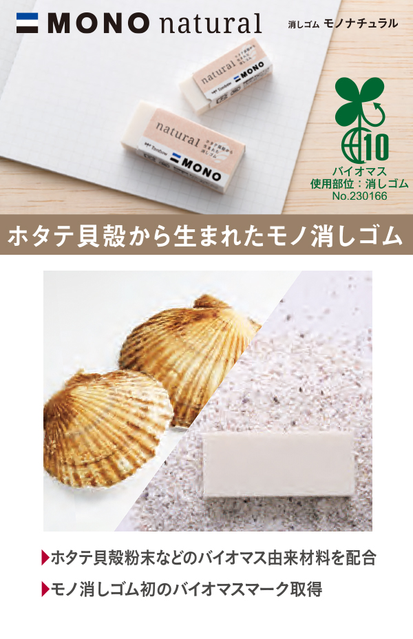 40個セット】トンボ鉛筆 消しゴム モノナチュラルS EE-NAS 幅17×厚さ11