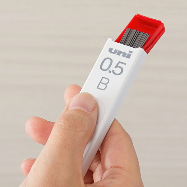 三菱鉛筆 シャープ替芯 0.5mm B 40本入り 芯密着でこすれに強い UL-S