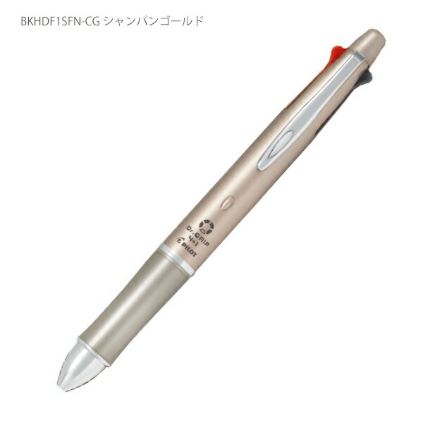 パイロット ドクターグリップ4+1 4色ボールペン＋シャープ 芯径