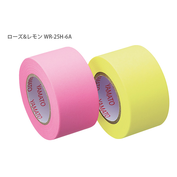 ヤマト メモックロールテープ付箋 詰替2個パック 25mm×10m WR-25H -6A