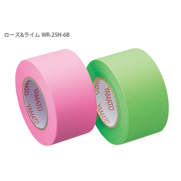 ヤマト メモックロールテープ付箋 詰替2個パック 25mm×10m WR-25H -6A