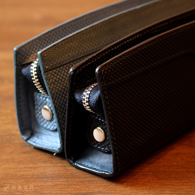 KNOX（ノックス） ペンケース 本革 ジャパンブルー JAPAN BLUE ペン