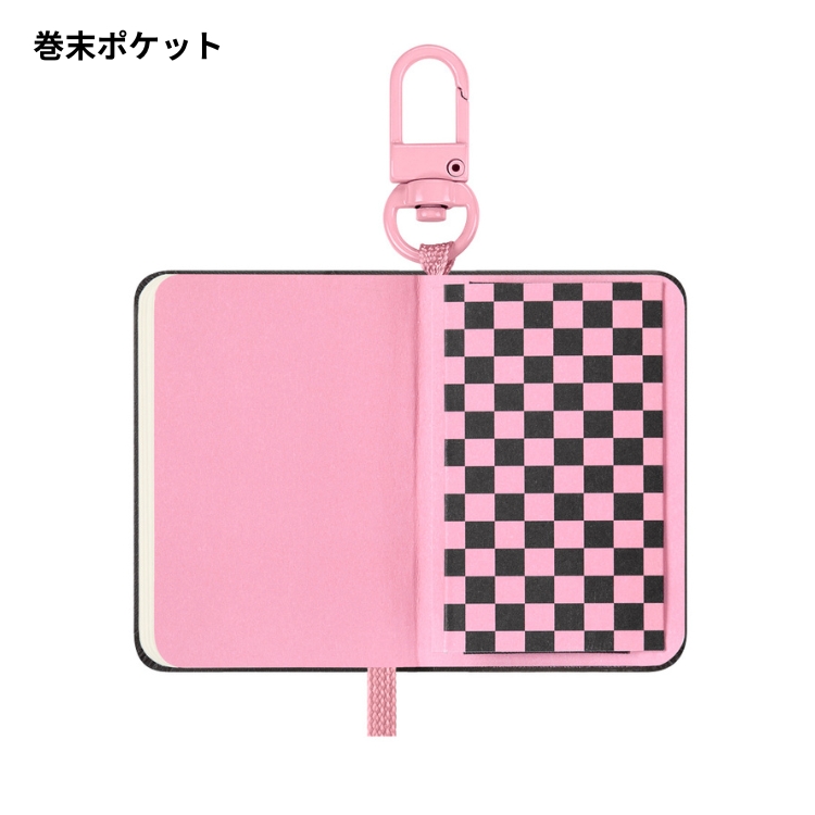 MOLESKINE（モレスキン） 限定 BLACKPINK チャーム ノートブック 無地