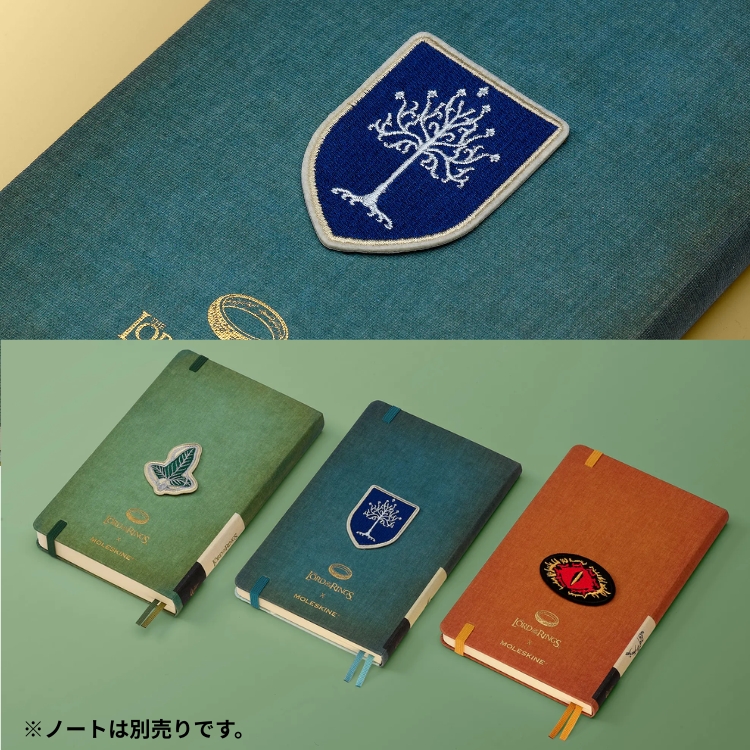 MOLESKINE（モレスキン） 限定 ロードオブザリング パッチセット 3枚