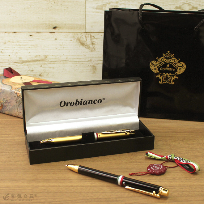 ボールペン ブランド 高級 名入れ 無料 オロビアンコ トリプロ マルチペン :orobianco-0006:文房具の和気文具 - 通販 -  