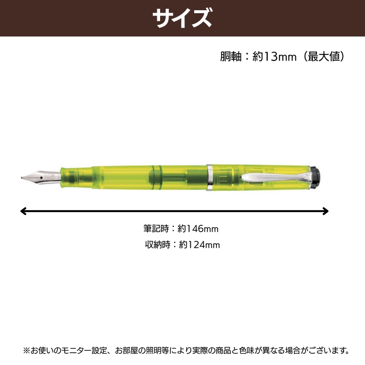 Pelikan（ペリカン） 限定 クラシック M205 万年筆 デュオ ネオン BB