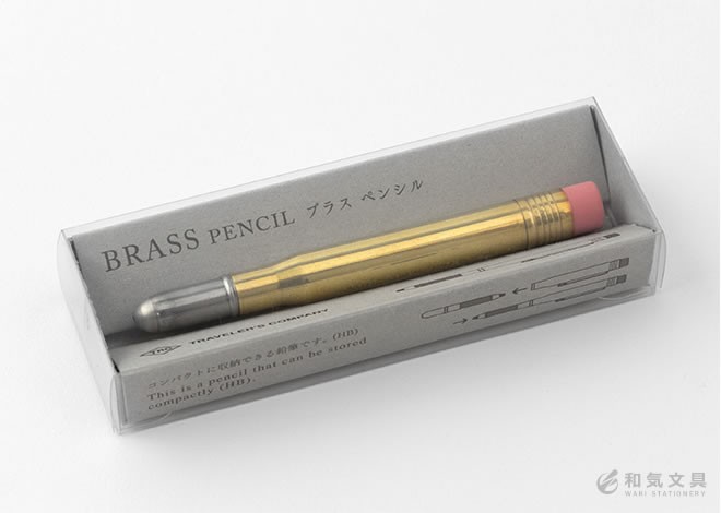 トラベラーズカンパニー×プラダ ブラスペンシル PRADA - トラベラーズノート プラダ限定 ブラスペンシル 新品の