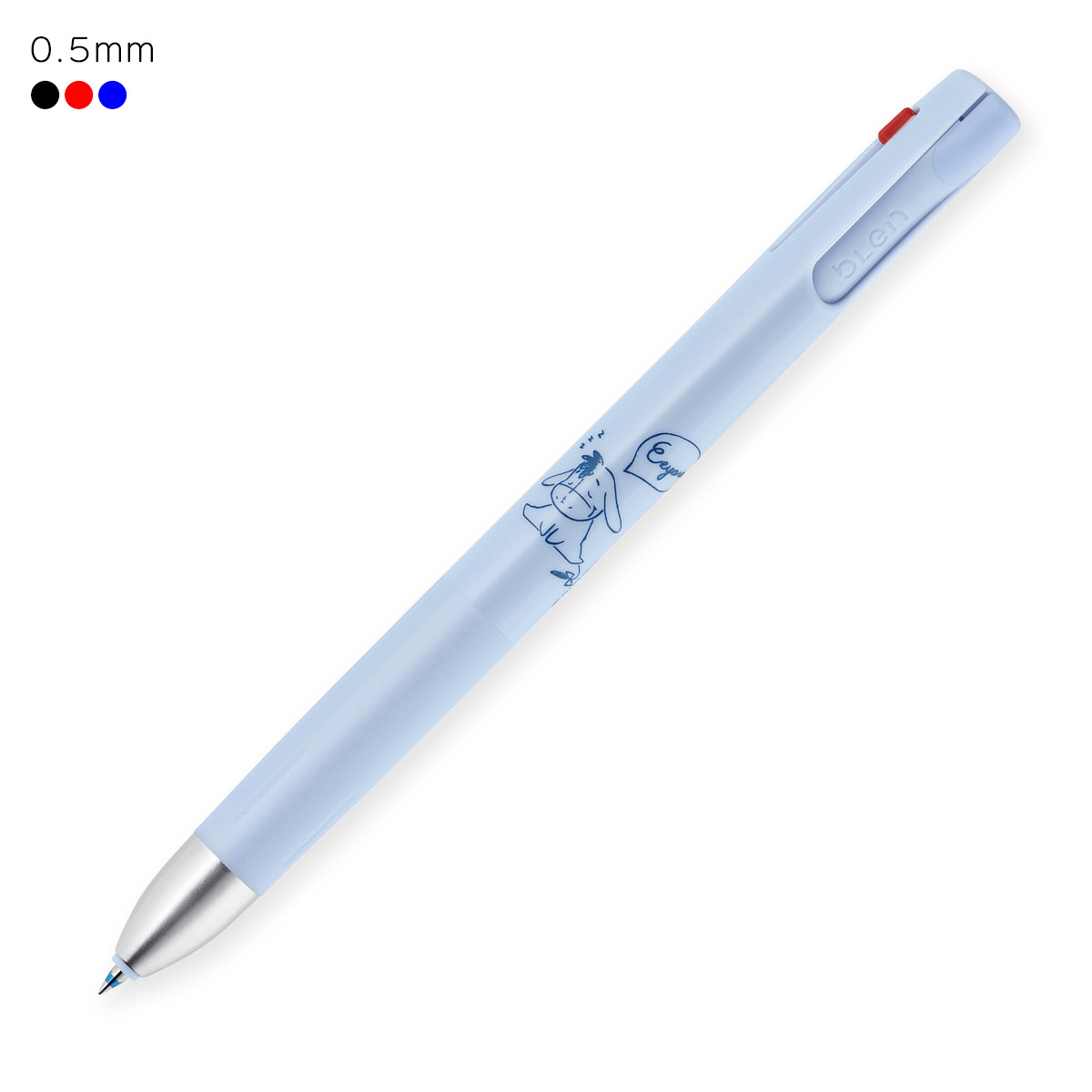 ゼブラ　B3AS88-DS　3色ボールペン　0.5mm　ブレン 3C＜BLEN 3C＞　限定ディズニー　エマルジョン染料+顔料