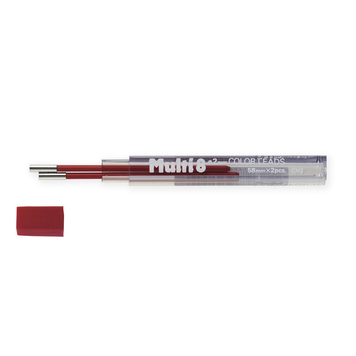 ぺんてる　CH2　マルチエイト＜Multi 8＞専用替芯　シャープペンシル替芯　２本入り　芯径2.0mm | マルチ8 | 02