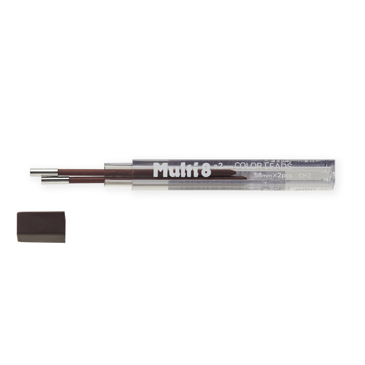 ぺんてる　CH2　マルチエイト＜Multi 8＞専用替芯　シャープペンシル替芯　２本入り　芯径2.0mm | マルチ8 | 05