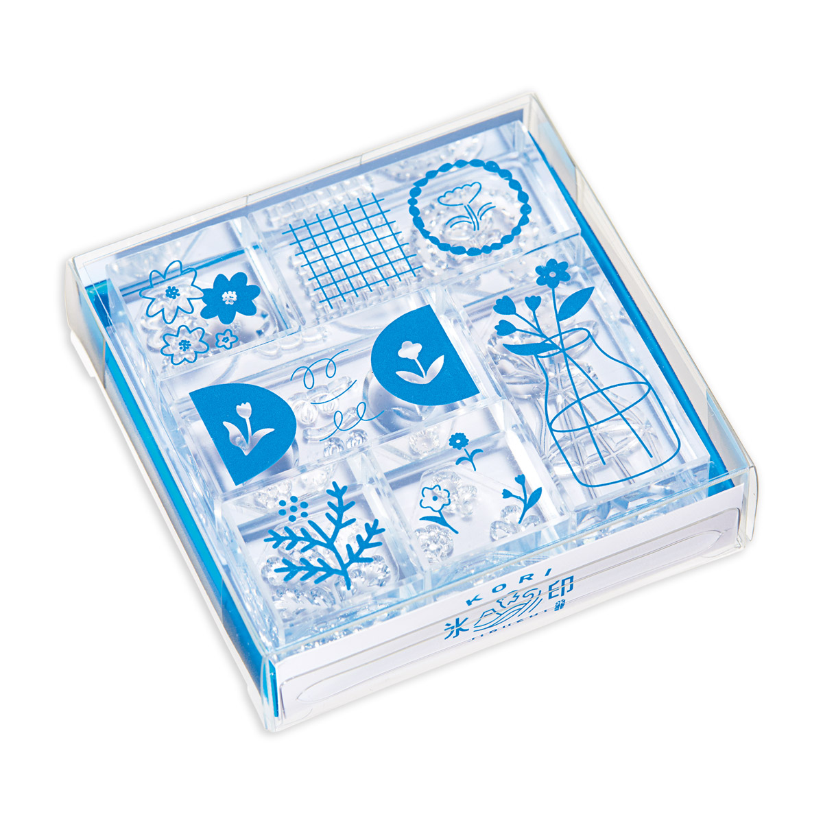 キングジム　CLSS　HITOTOKI　氷印＜KORI JIRUSHI＞　透明スタンプ　6個セット | HITOTOKI | 03