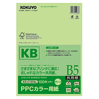 コクヨ　KB-C135N　PPCカラー用紙(共用紙)FSC認証　B5　100枚