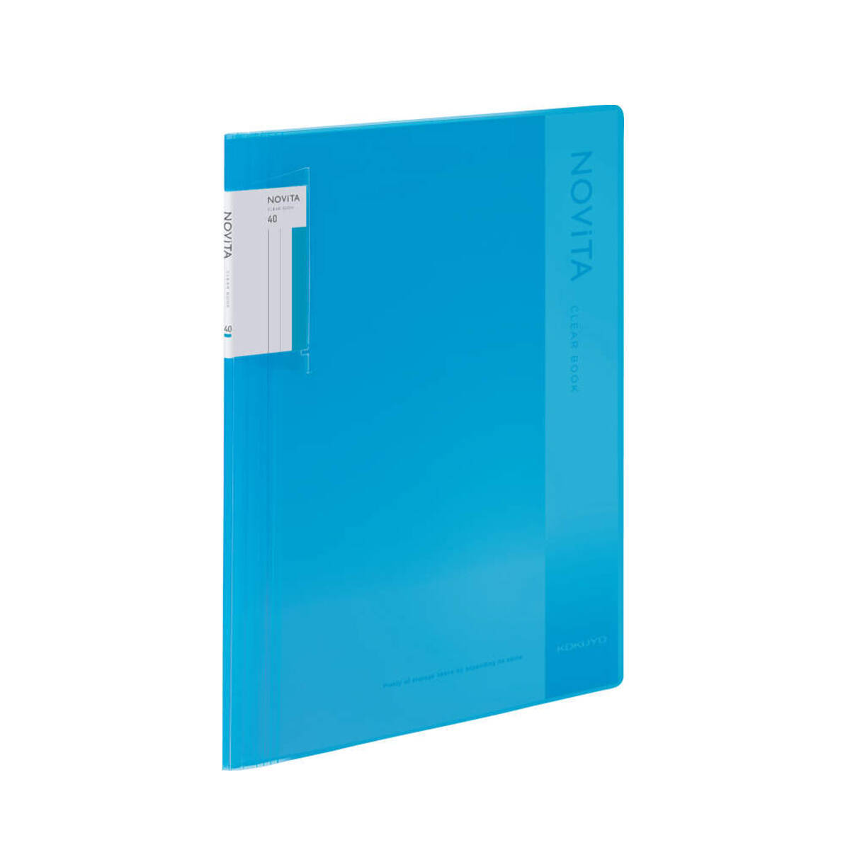 KOKUYO（コクヨ） ラ-NV40 クリヤーブック＜ノビータ＞ 固定式 A4 40枚