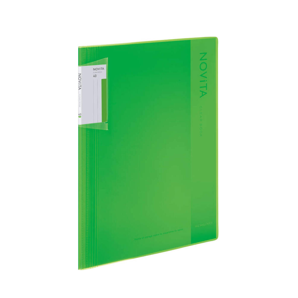 KOKUYO（コクヨ） ラ-NV40 クリヤーブック＜ノビータ＞ 固定式 A4 40枚