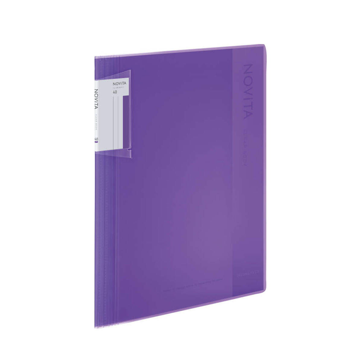 KOKUYO（コクヨ） ラ-NV40 クリヤーブック＜ノビータ＞ 固定式 A4 40枚