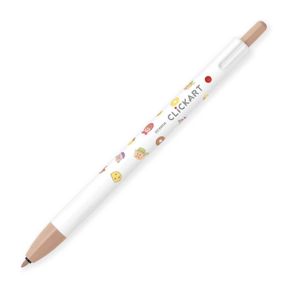 クリッカート ゼブラ WYSS22-EH ノック式水性カラーペン クリッカート