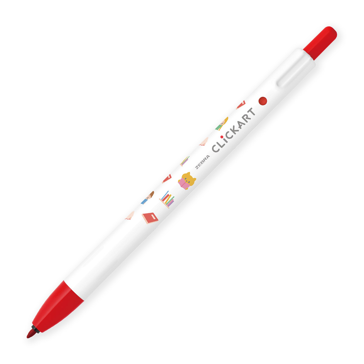 クリッカート ゼブラ WYSS22-EH ノック式水性カラーペン クリッカート